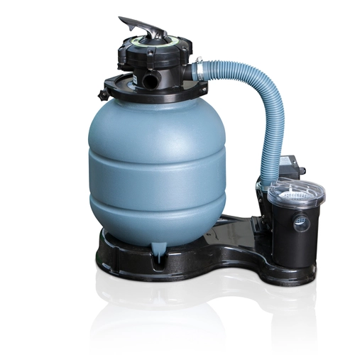 Pompa Filtro a sabbia da 4m³/h con prefiltro, 180W, 0,24CV, serbatoio Ø 320, valvola 5 posizioni, manometro. 20kg di sabbia non inclusi BRI1278587
