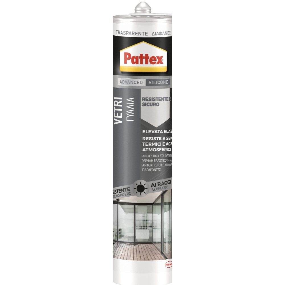 Image of Pattex Silicone Specchi&Vetri 1 pezzo da 280 mL014