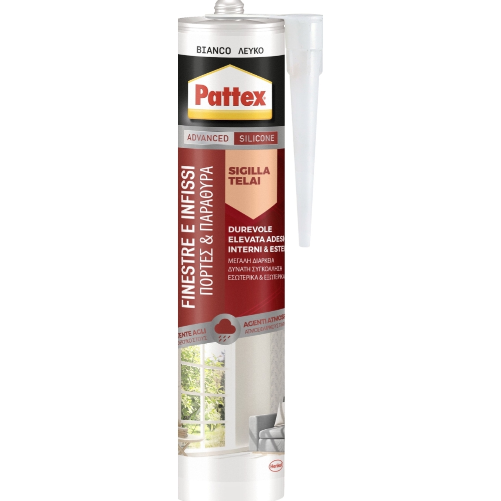 Image of Pattex Silicone Finestre&Infissi 1 pezzo da 280 mL014