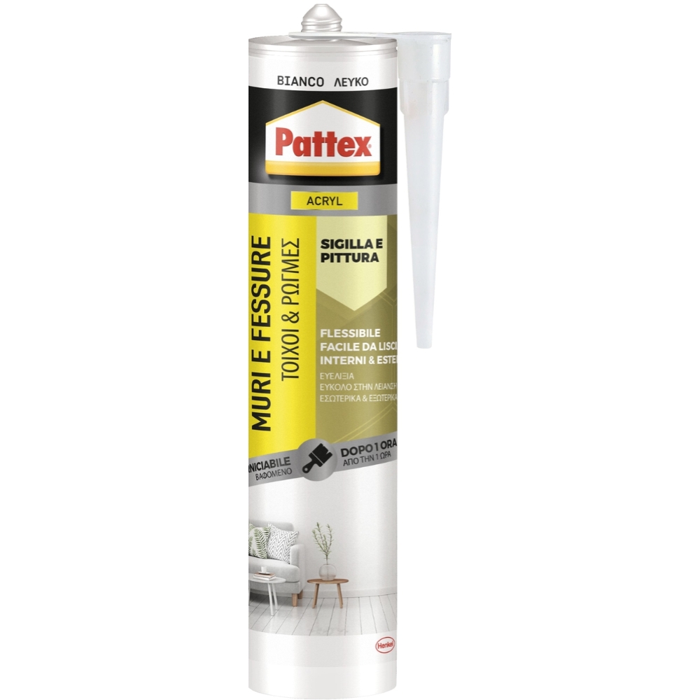 Image of Pattex Silicone sigillante Muri&Fessure 1 pezzo da 280 mL014