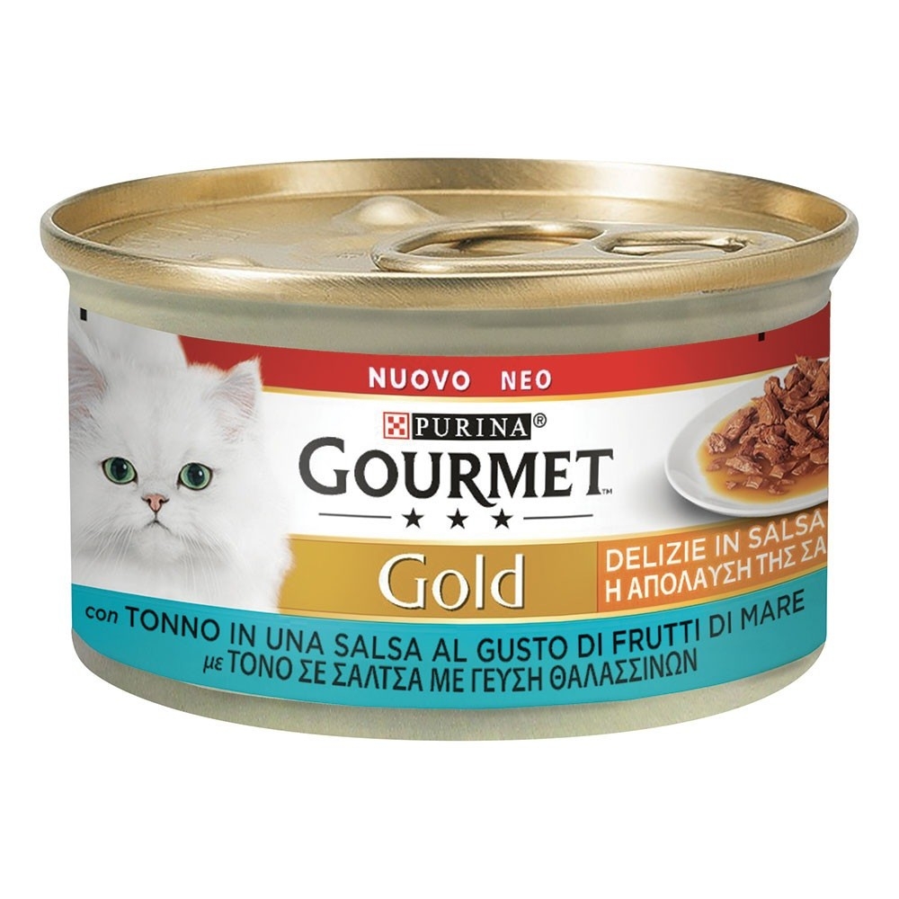 Gourmet Gourmet Gold Delizie in Salsa 85 Gr Tonno