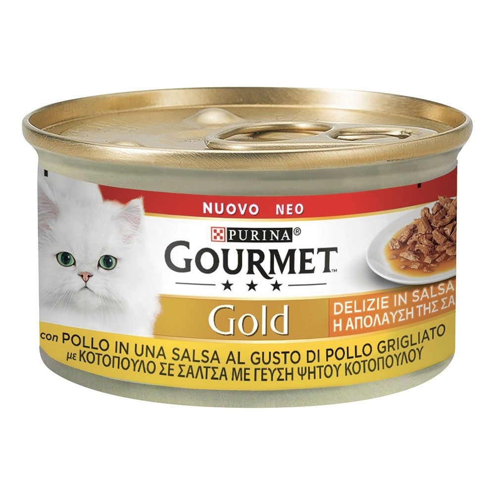 Gourmet Gourmet Gold Delizie in Salsa 85 Gr Pollo