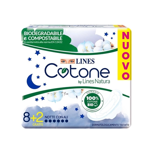 Lines Cotone by Lines Natura Notte con Ali 8 + 2 pz BRI1282949