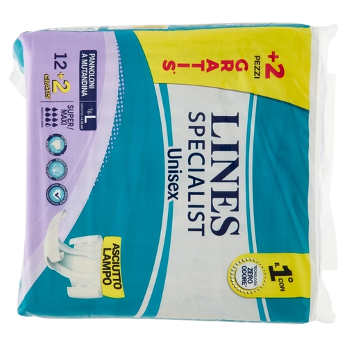 Pannoloni a mutandina specialist super/maxi grandi 12 pz BRI1282957