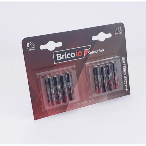 Pila PILA BRICOIO AA BLISTER 6+2 PEZZI formato LR03
 BRI1283042