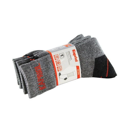 Calze TRIS CALZE WORK 42-44 GRIGIO taglia 42, 43, 44 BRI1285153