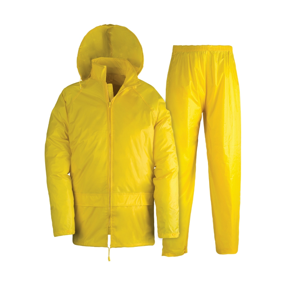 KAPRIOL Impermeabile IMPERM. + PANTALONE RAIN XXL GIAL taglia XXL