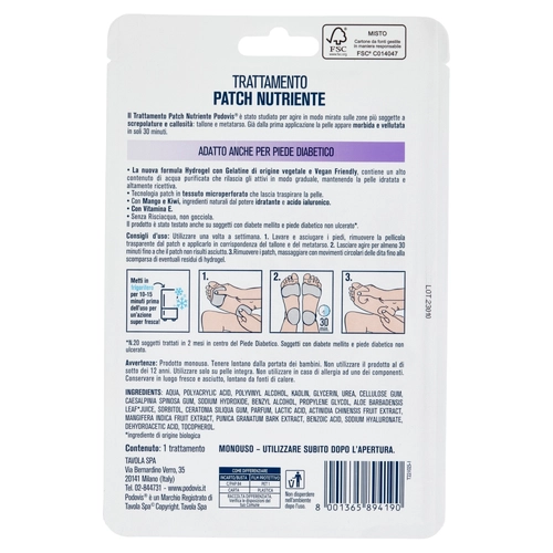 Podovis Idratazione Trattamento Patch Nutriente BRI1285651