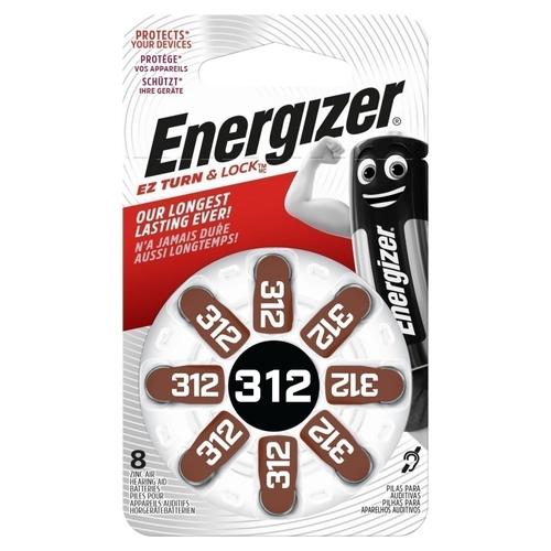 Energizer 312 zinc air tl8 BRI1290608