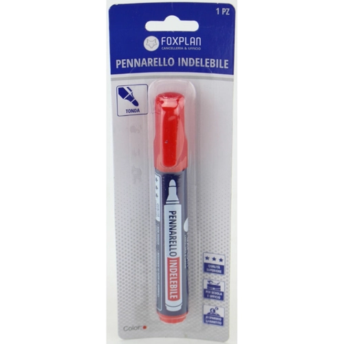 Pennarello indelebile rosso da 1 pezzo BRI1291182