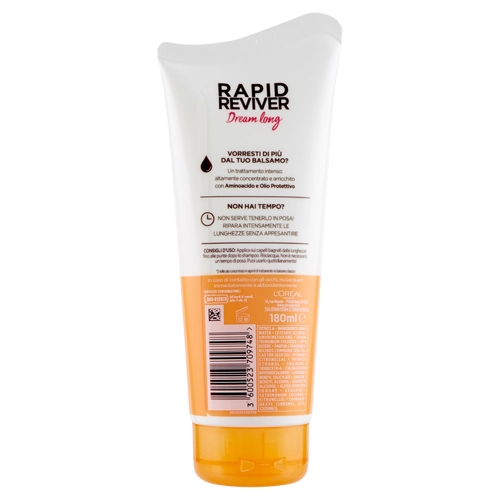 Balsamo Intensivo Istantaneo Dream Long Rapid Reviver 180ml BRI1291226
