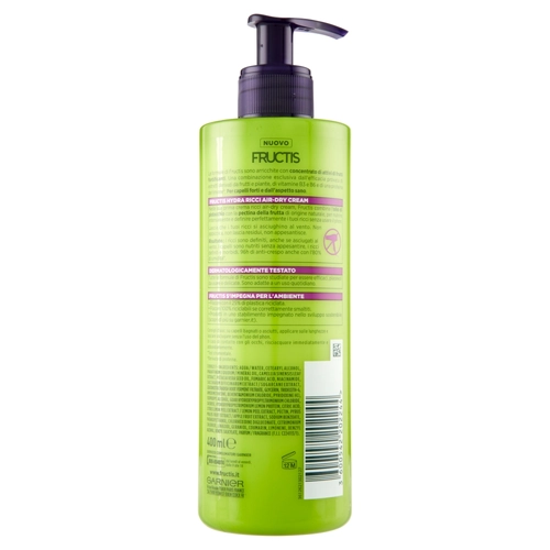 Trattamento Hydra Ricci Air-dry Cream per Capelli da Mossi a Ricci 400ml BRI1291231
