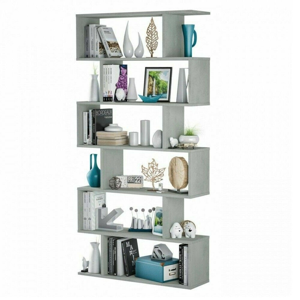 Image of No Brand ATHENA Libreria alta CEMENTO 192X80014