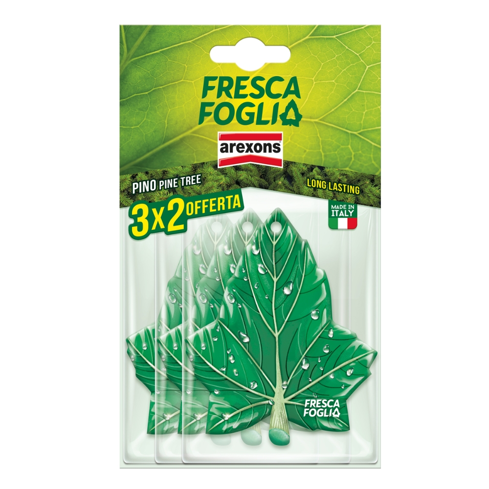 AREXONS Deodorante fresca foglia tris classic pino