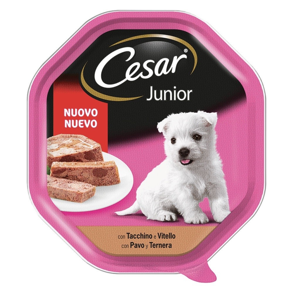 Cesar Cesar Junior Paté Vitello e Tacchino 150 gr