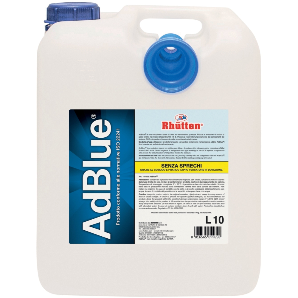 Image of Rhütten Additivo carburante AD blu per auto diesel014