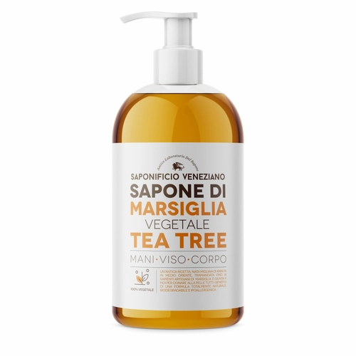 Sapone di Marsiglia Tea Tree Mani, Viso e Corpo 500ml BRI1296291