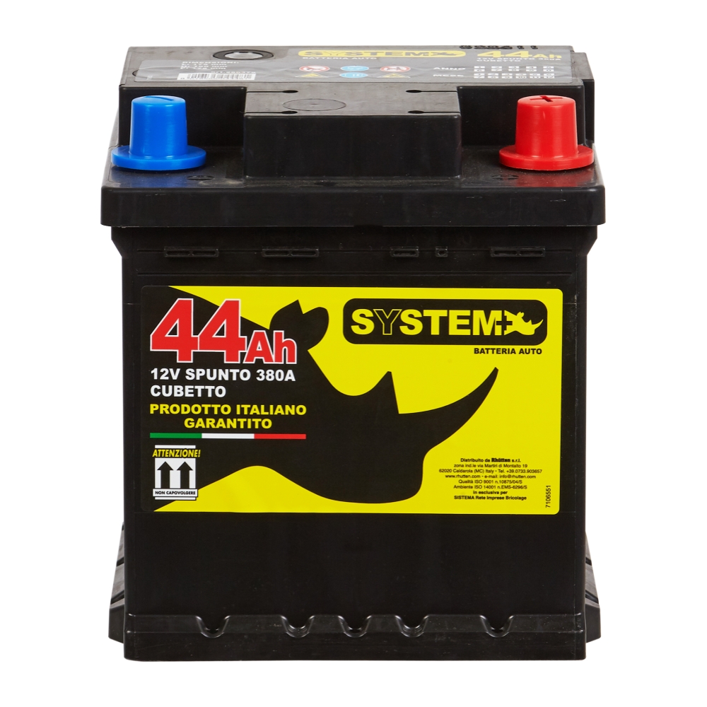 System+ Batteria Auto 44Ah