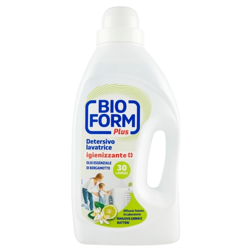 Bioform Plus Detersivo lavatrice igienizzante "Olio essenziale Bergamotto" 36 lavaggi BRI1297163