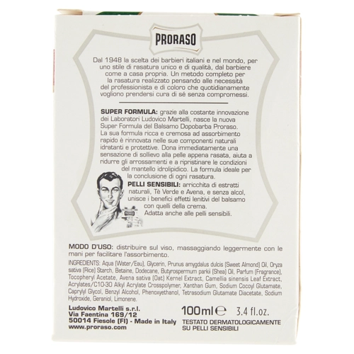 Balsamo Dopobarba Pelli Sensibili 100 ml BRI1297484