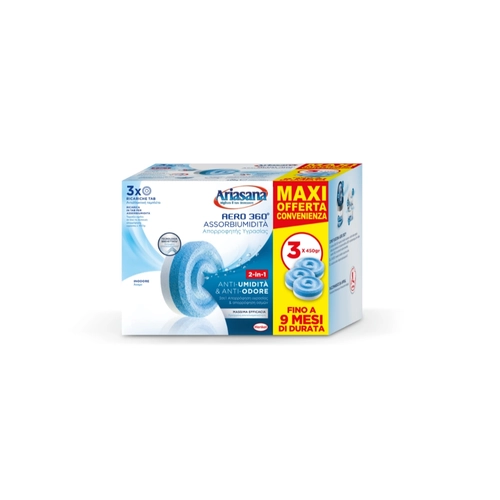 Ricarica sali assorbiumidità ARIASANA Aero 360 BRI1297567