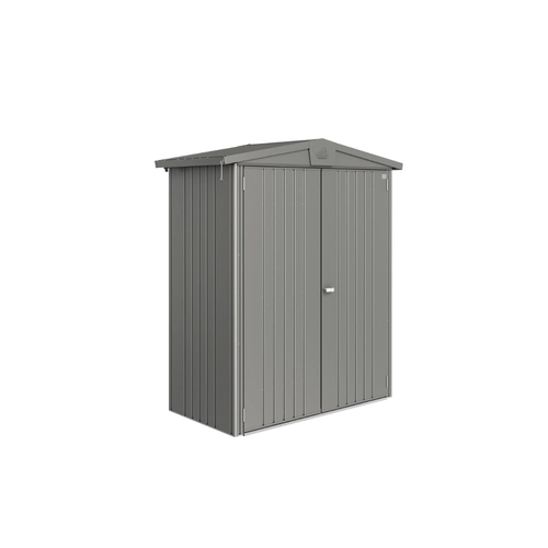 Casetta Biohort Europa 1 Grigio Quarzo, L172 x P84 cm, in lamiera d´acciaio BRI1298617