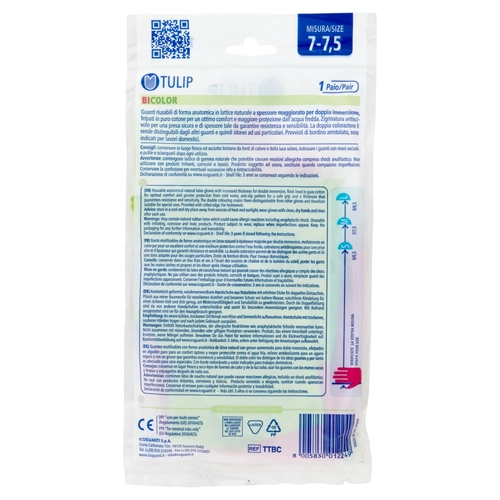 Guanti Bicolor taglia M BRI1301062