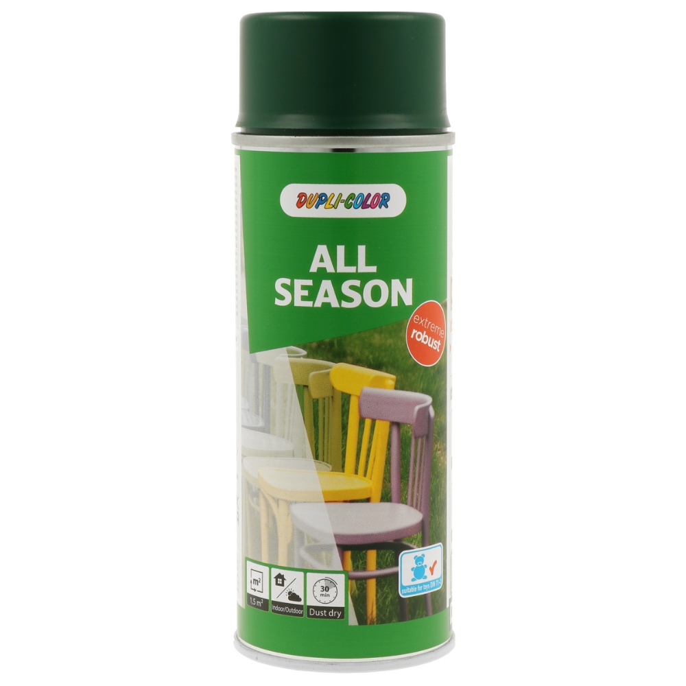 Image of DUPLI-COLOR Smalto spray ALL SEASON verde da 0,4 L014