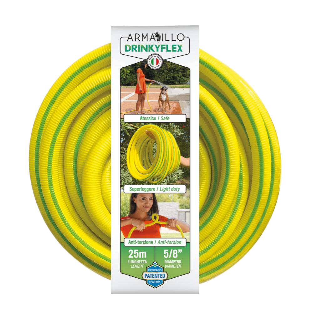 Idroeasy Tubo armadillo drinky flex idroeasy 30 mt grigio a