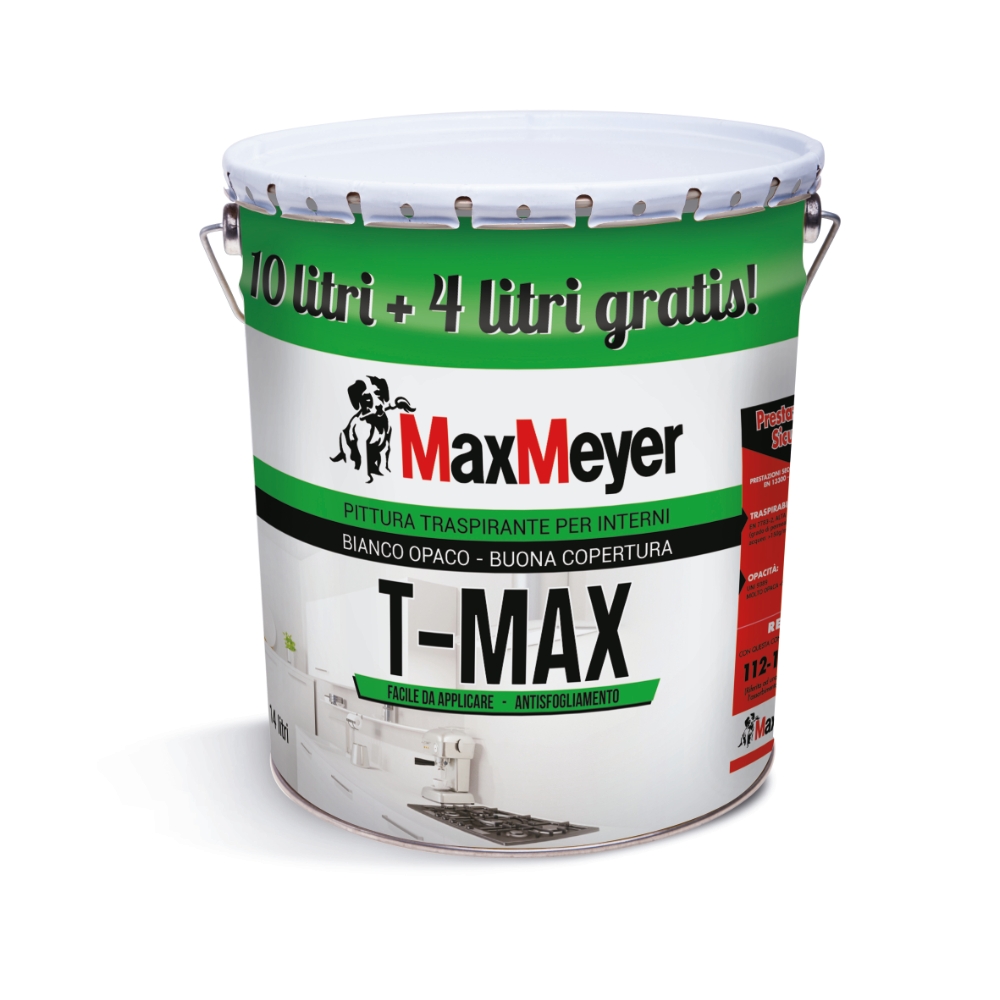 Image of MaxMeyer Idropittura T-Max 10L+4L Omaggio014