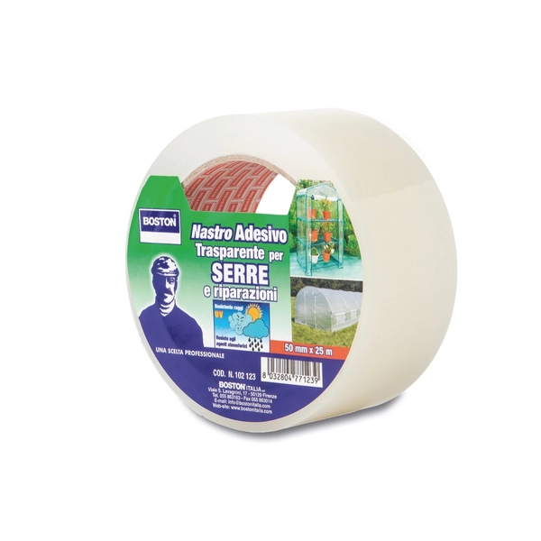 3 Rotoli Nastro Adesivo In PVC UV 50mm X 33m - Nastro Protettivo Per Imballo E Mascheratura