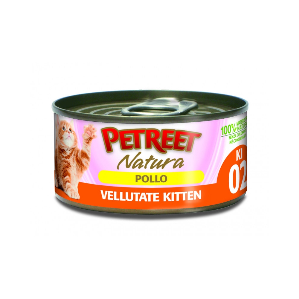 PETREET Petreet KI02 Natura Le Vellutate Pollo 60 gr