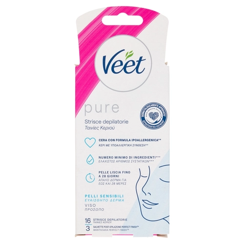 Minima Strisce Depilatorie Viso 16pz BRI1323159