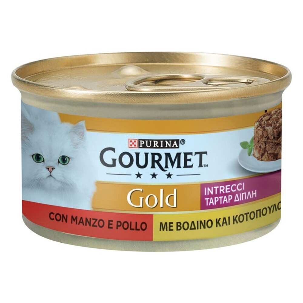 Gourmet Gourmet Gold Cat Adult Pollo e Manzo 85 gr