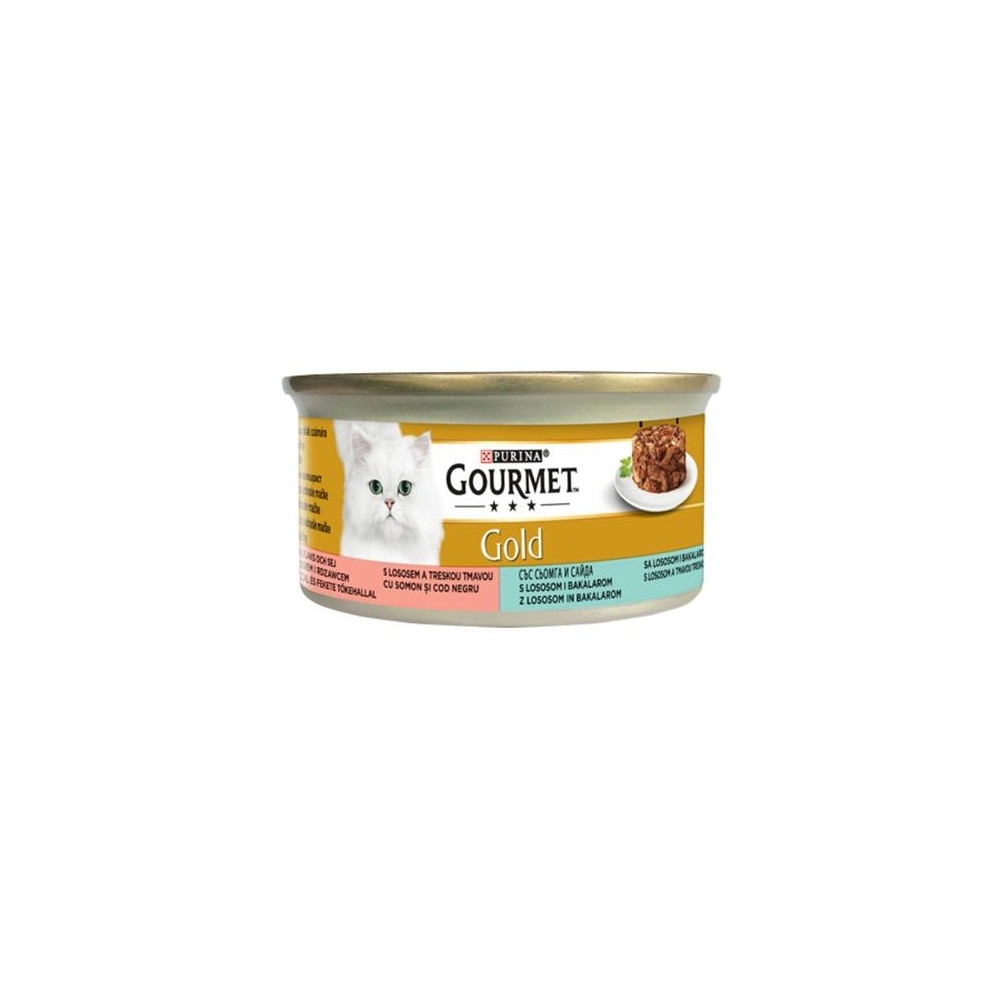 Gourmet Purina Gourmet Gold Gatto Salmone 85 gr