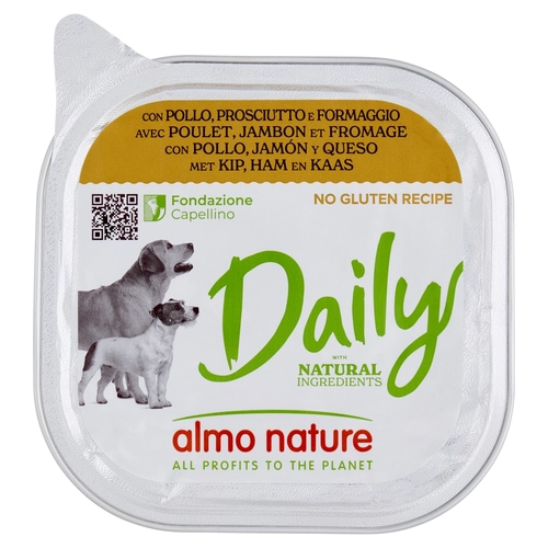 Daily Adult Dog Cibo per Cani con Pollo Prosciutto e Formaggio 300g BRI1325744