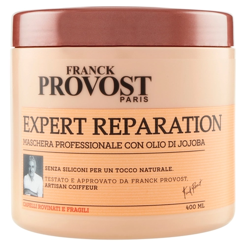 Franck Provost Maschera Professionale Expert Reparation per capelli rinforzati e riparati, 400 ml BRI1325823