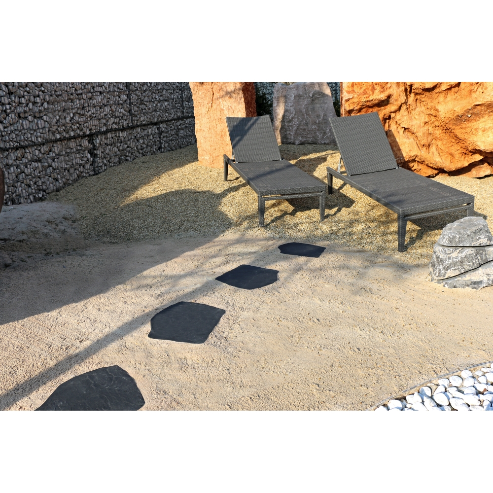 No Brand STONE GRES PASSO GIAPPONESE GRIGIONI Oe 4