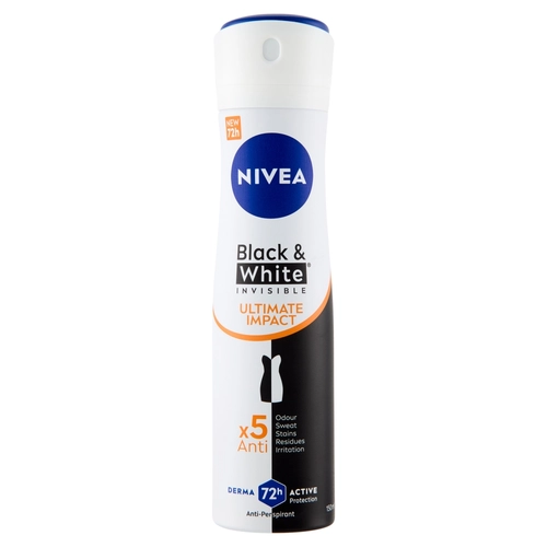 Deodorante Spray Black&White Invisible Ultimate Impact 150ml BRI1326964
