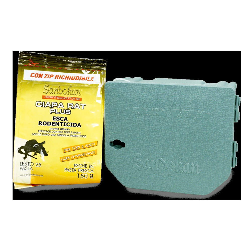 Sandokan Trappola con funzione abbattente, disinfestante