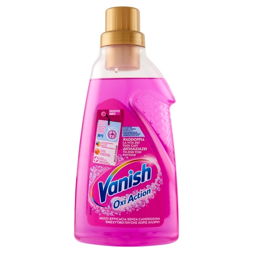 Vanish Oxi Action Multipower Gel rosa Smacchiatore bucato 750 mL BRI1329679
