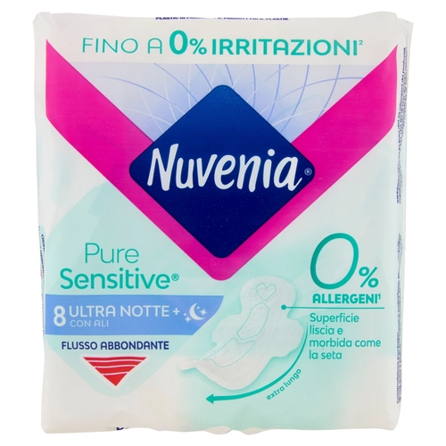 Nuvenia PureSensitive Ultra Notte con Ali 8 pz BRI1332834