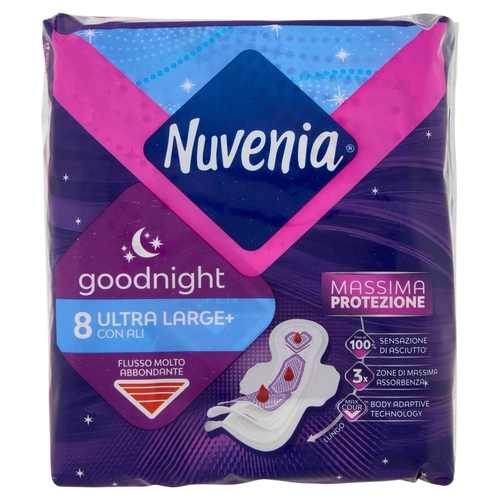Nuvenia goodnight Ultra Large+ con Ali 8 pz BRI1332839