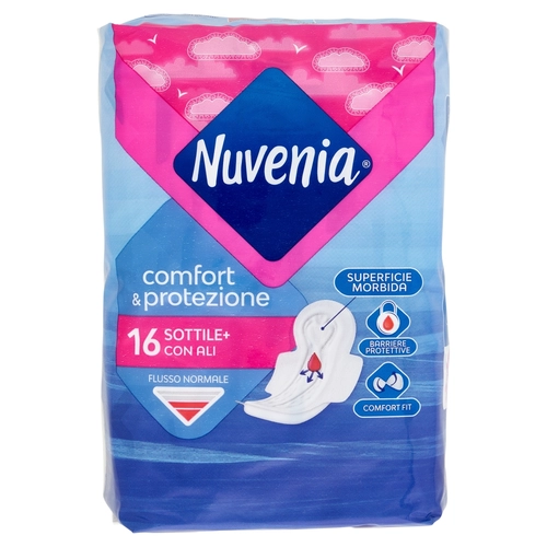 Nuvenia comfort & protezione Sottile+ con Ali 16 pz BRI1332881