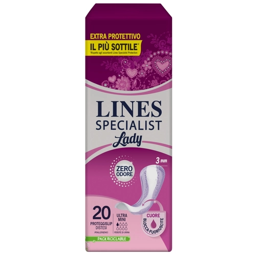 Lines Specialist Lady Proteggislip Distesi Ultra Mini 20 pz BRI1332887