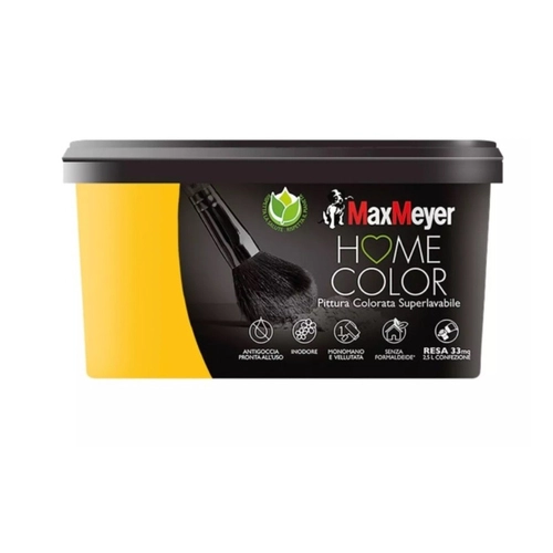 Pittura murale Homecolor Soleado 2,5 L, giallo BRI1336956