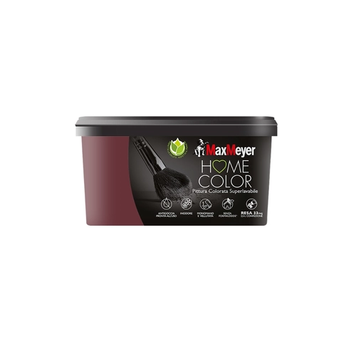 Pittura murale Homecolor Sangria 2,5 L, rosso BRI1336961