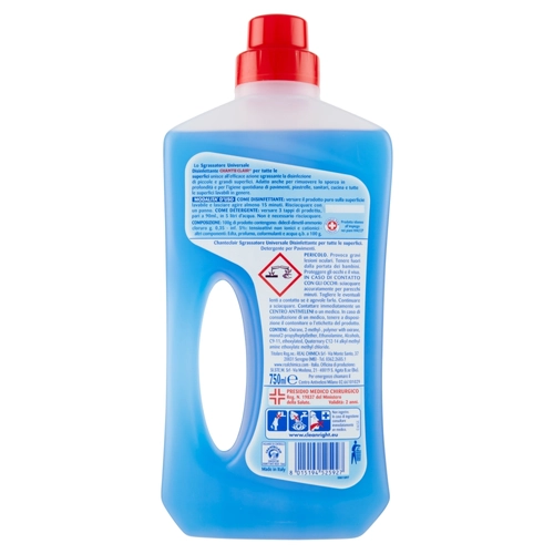 Detersivo Pavimenti Disinfettante Fresh 750ml BRI1337228