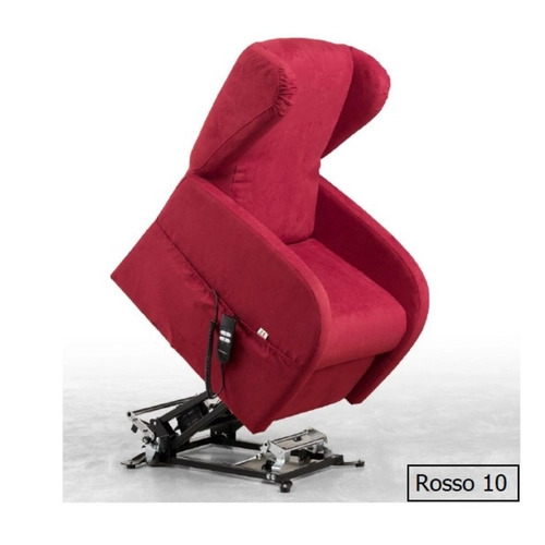 Poltrona Relax Elettrica Rosso BRI1338287