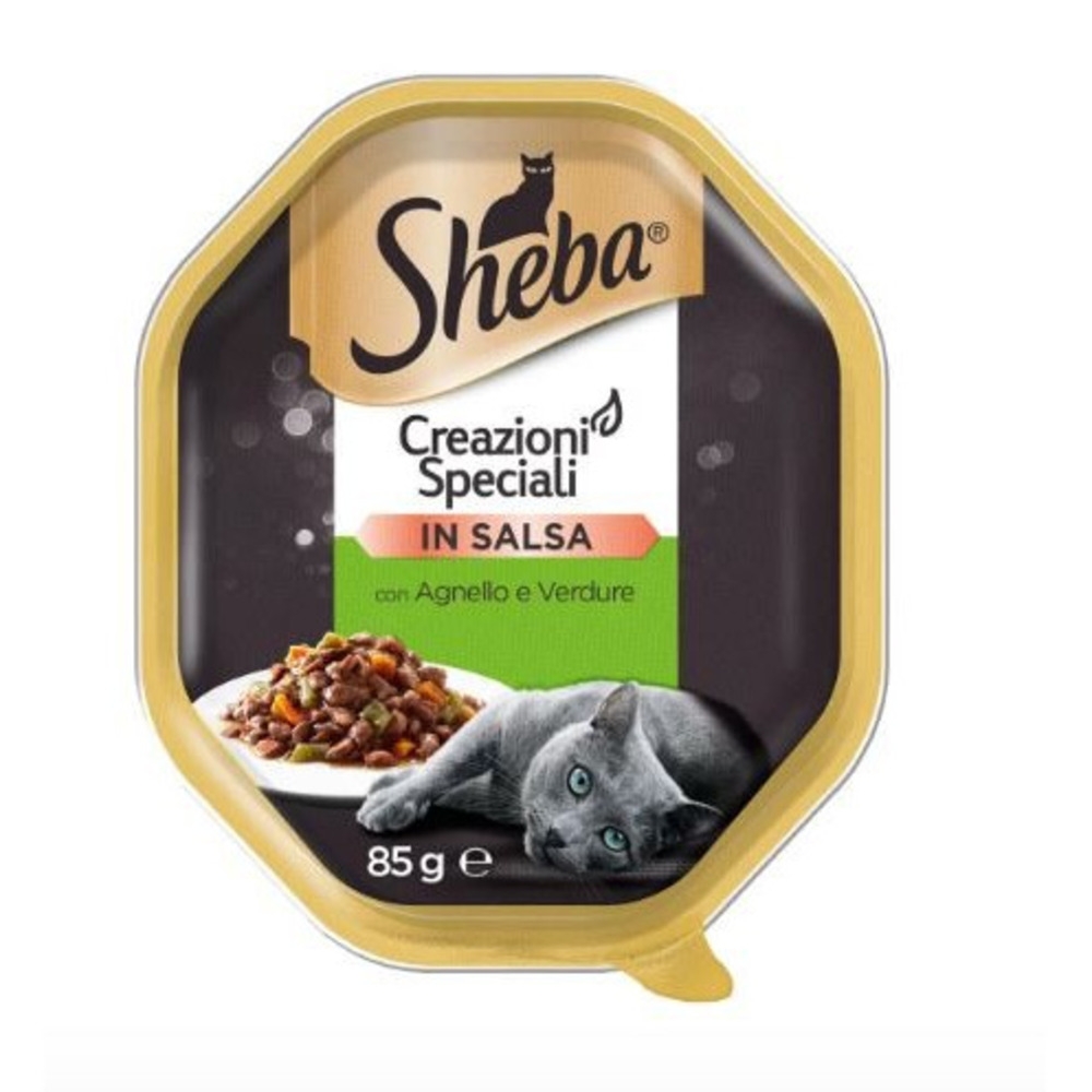 Sheba Sheba Cat Creazioni Speciali Agnello e Verdura 85